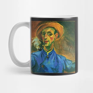 Self-Portrait with Pipe and Hat by Max Pechstein Mug